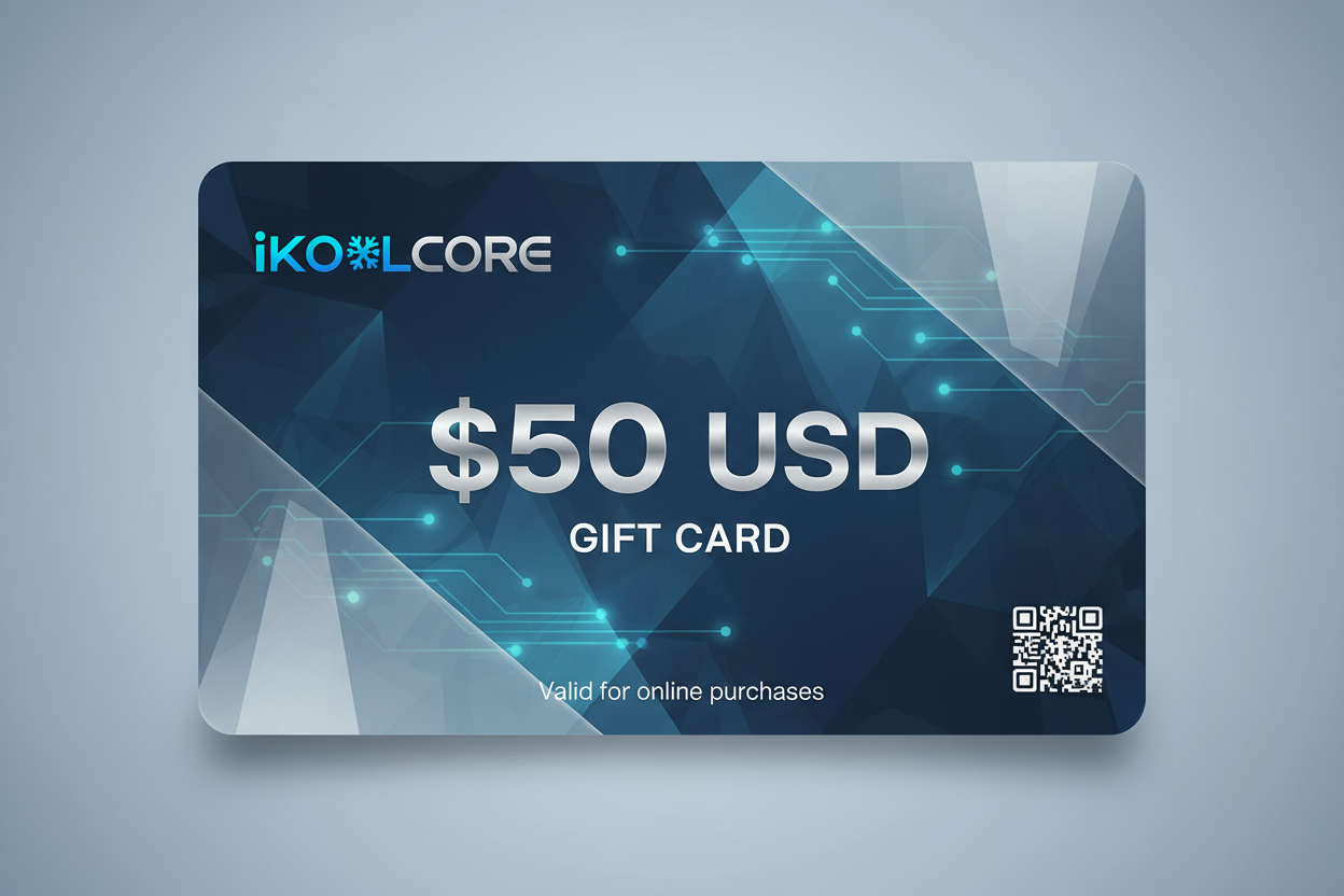 ikoolcore gift card, 50 usd