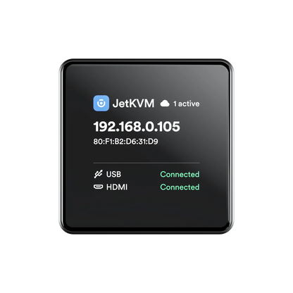 JetKVM Mini Ethernet - A matchbox-sized KVM over IP with Ethernet